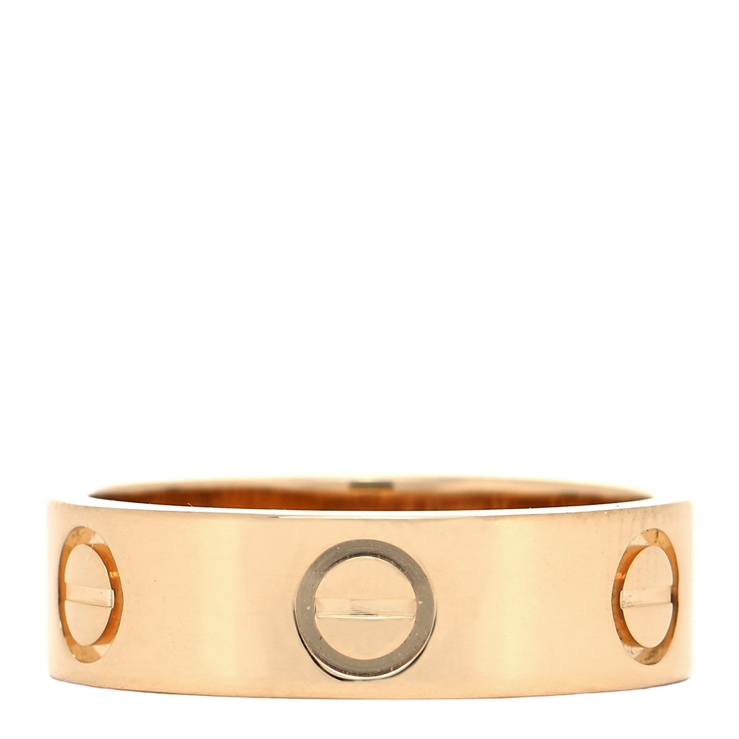 18K Yellow Gold 5.5mm LOVE Ring 52 6