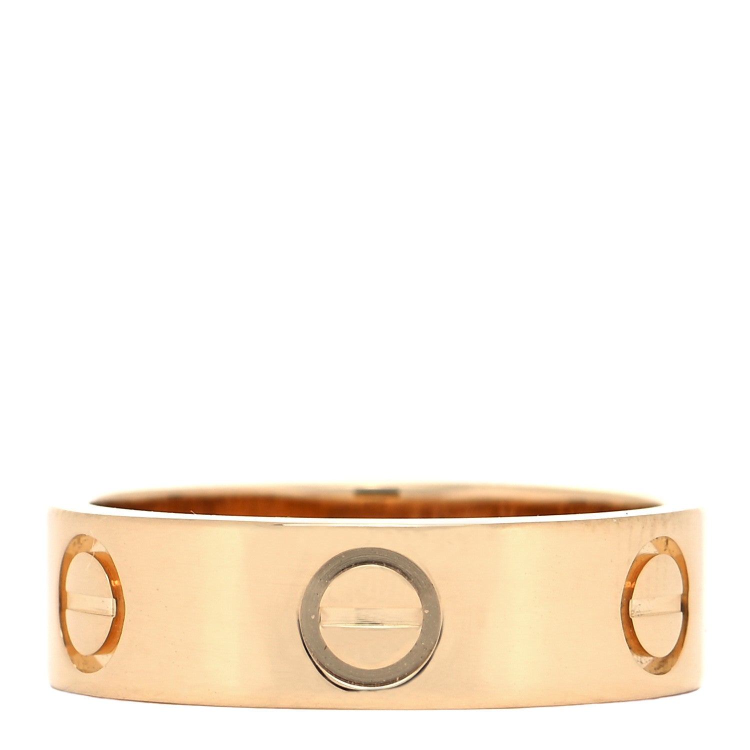 Cartier 18K Yellow Gold 5.5mm LOVE Ring 52 6 5 of 5