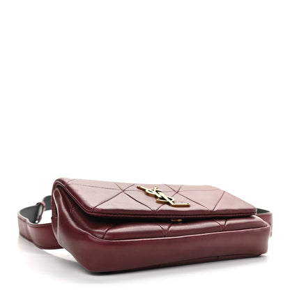 Saint Laurent Lambskin Monogram Jamie Belt Bag Red 4 of 13