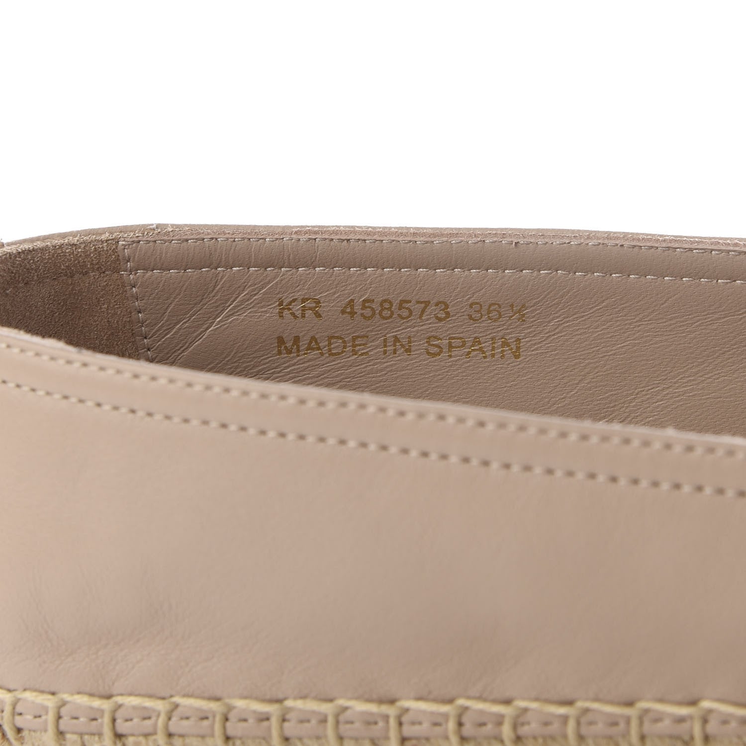 Saint Laurent Nappa Monogram Espadrilles 36.5 Rose Poudre 8 of 11