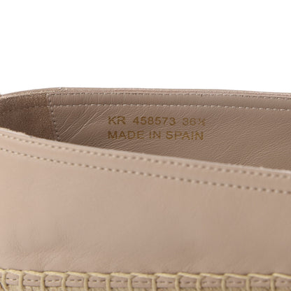Saint Laurent Nappa Monogram Espadrilles 36.5 Rose Poudre 8 of 11