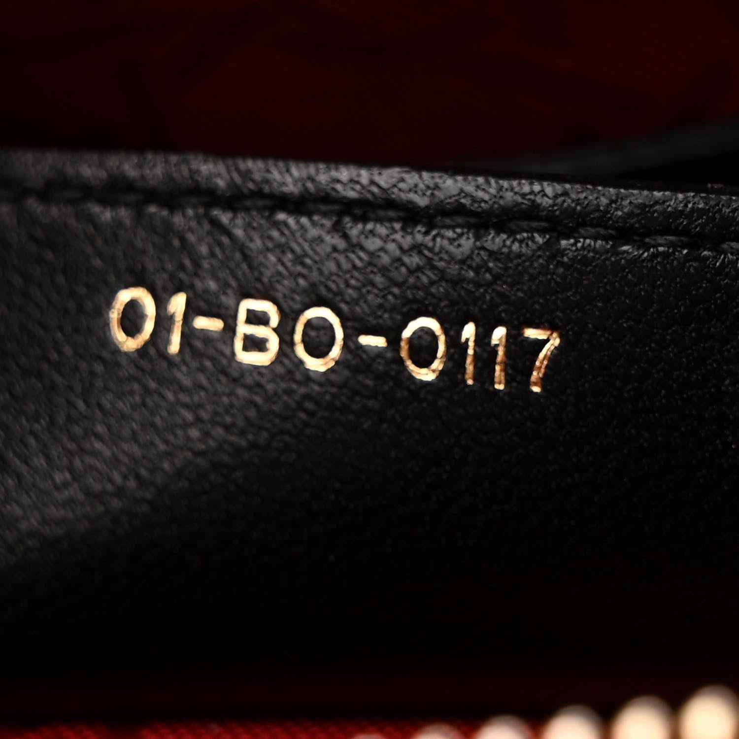 Christian Dior Lambskin Cannage Medium Lady Dior Black 7 of 13