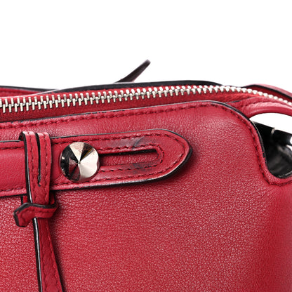Fendi Vitello Dolce Marmol Large By The Way Boston Bag Ciliegia 26 of 32