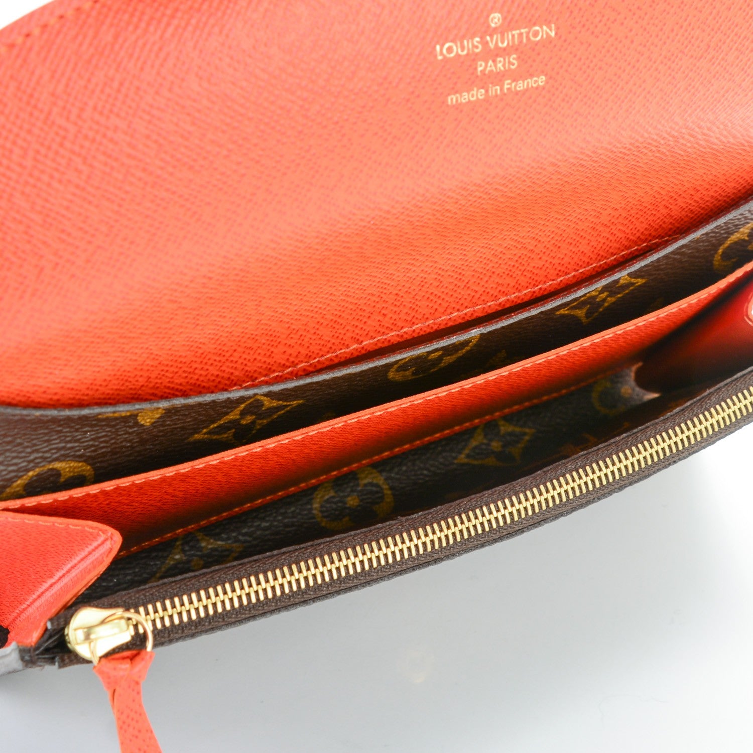 Louis Vuitton Monogram Emilie Wallet Piment 5 of 7