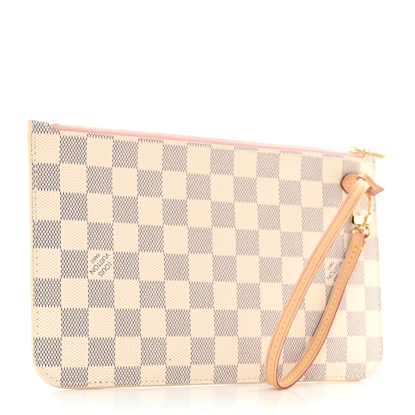 Damier Azur Neverfull MM GM Pochette Rose Ballerine