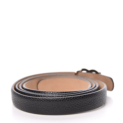 Chanel Caviar CC Skinny Belt 90 36 Black 3 of 8