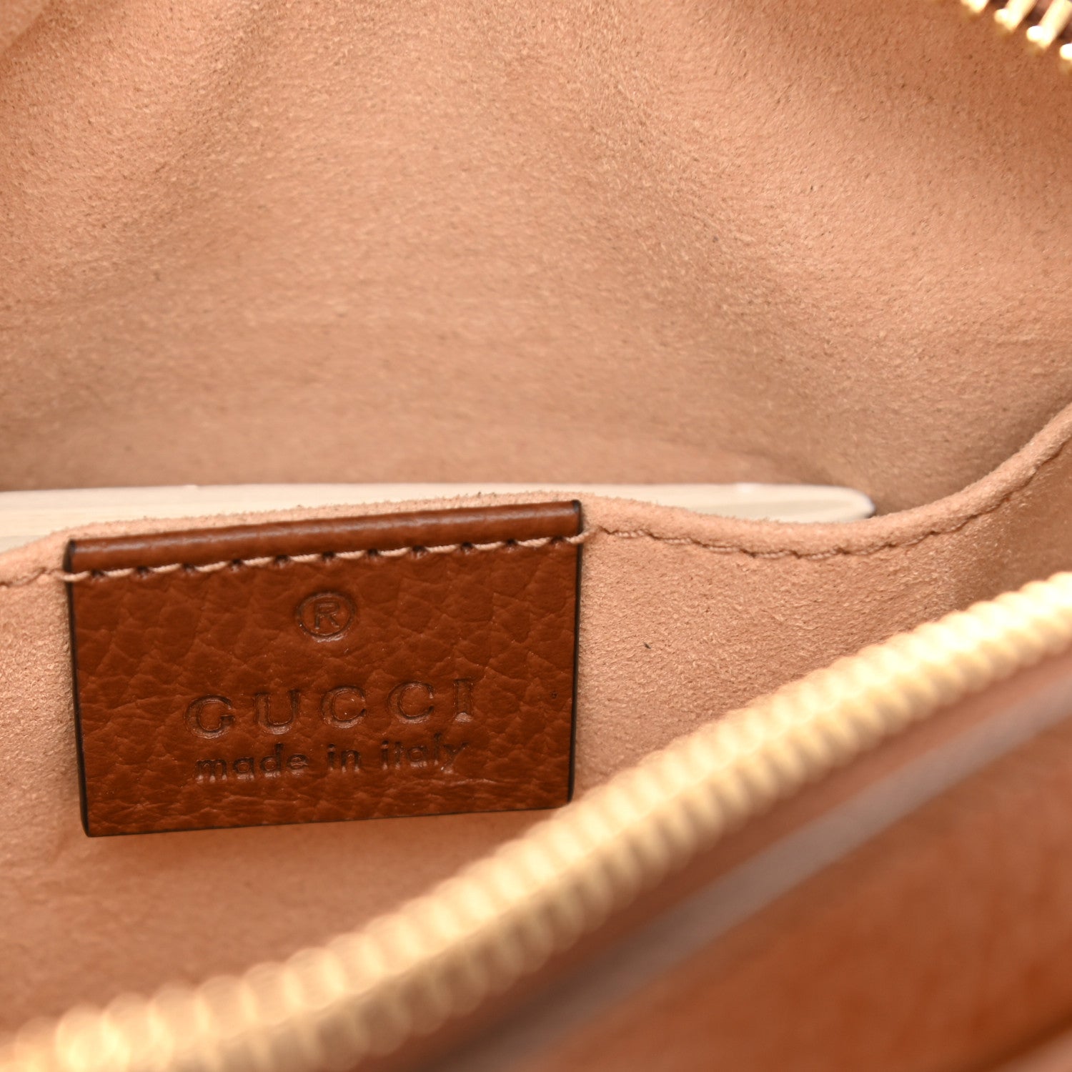 Gucci New Denim GG Monogram Dollar Calfskin Mini Ophidia Shoulder Bag Blue Tea Cuir Epilog 6 of 9