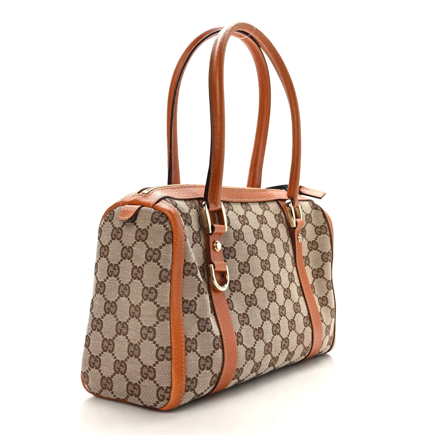 Gucci Monogram Small Abbey Boston Orange 2 of 11