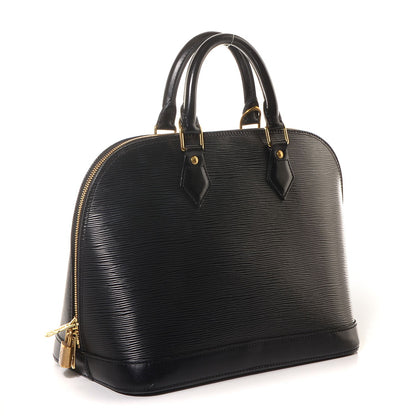 Louis Vuitton Epi Alma PM Black 3 of 7