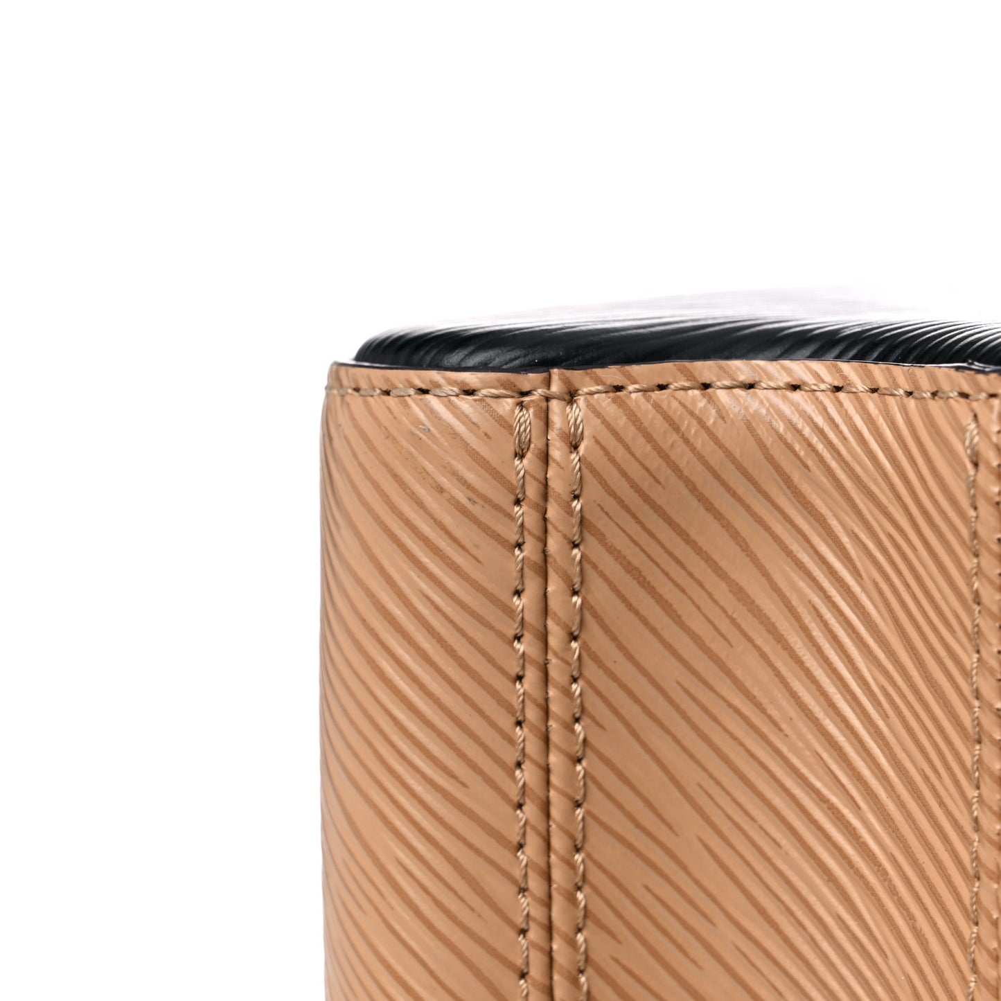 Epi Twist Shoulder Bag MM Camel