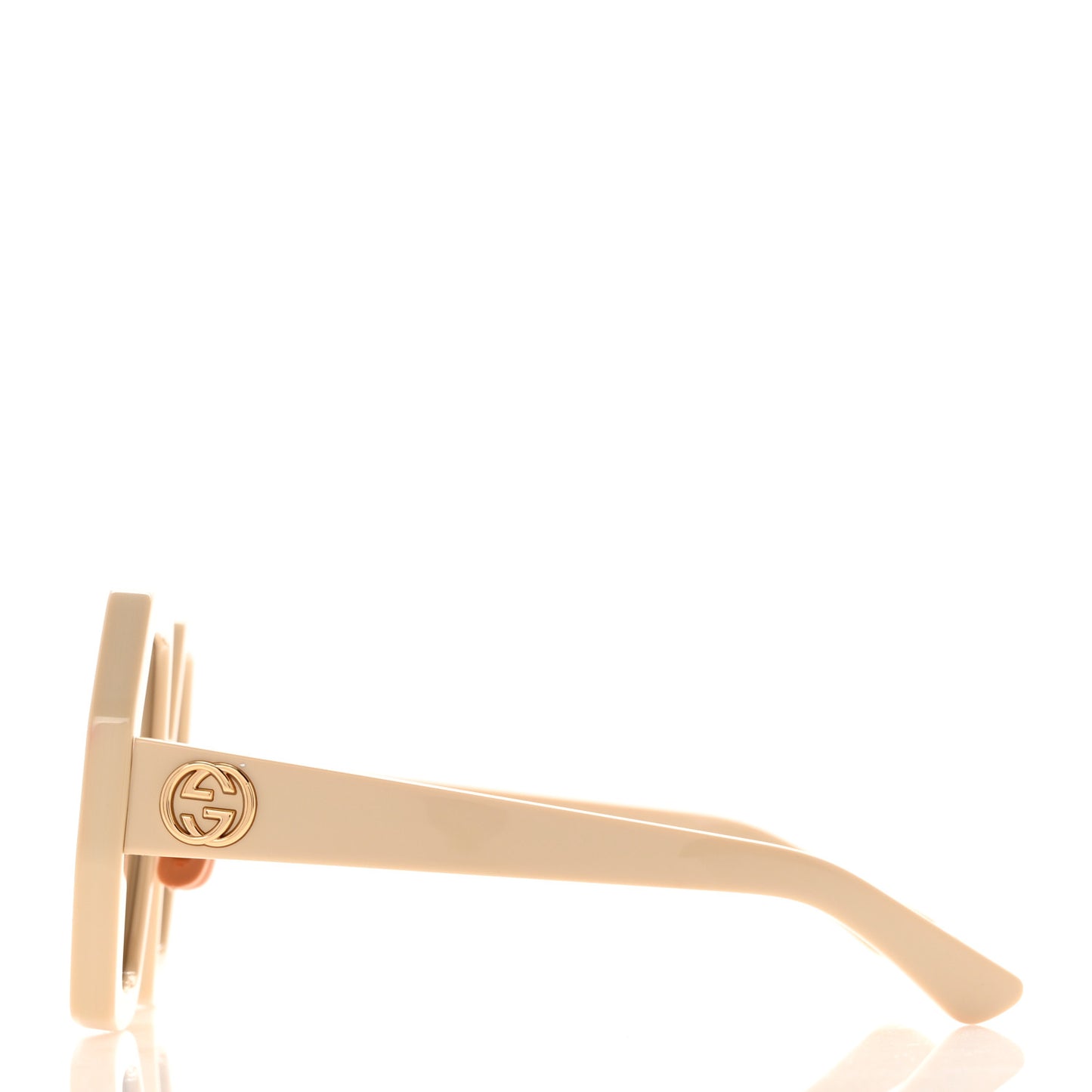 Acetate Square Sunglasses GG0772S White