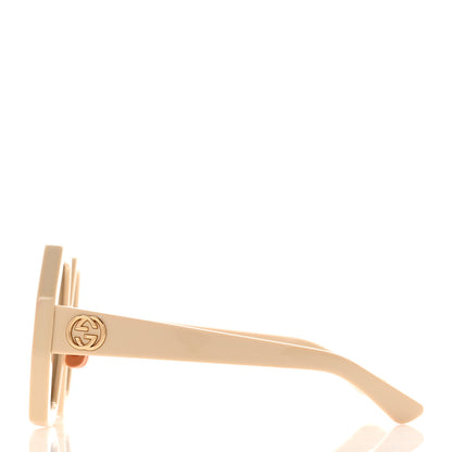 Gucci Acetate Square Sunglasses GG0772S White 3 of 9