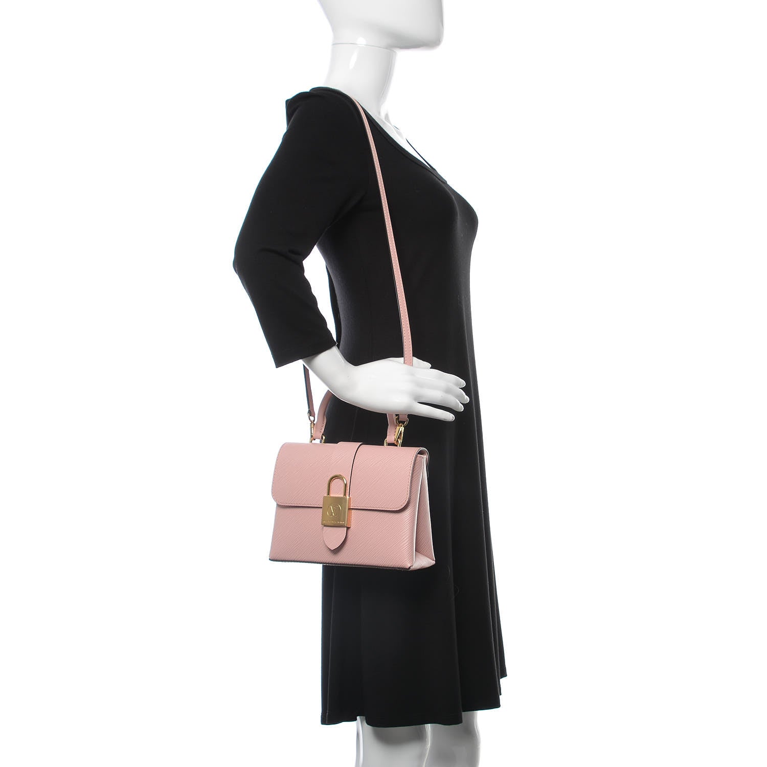 Louis Vuitton Epi Locky BB Rose Ballerine 2 of 6