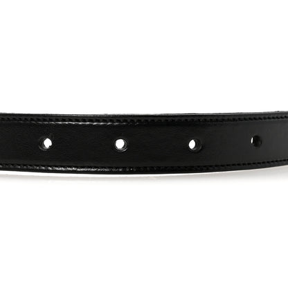 Gucci Calfskin GG Marmont Thin Chain Belt 85 34 Black 3 of 6