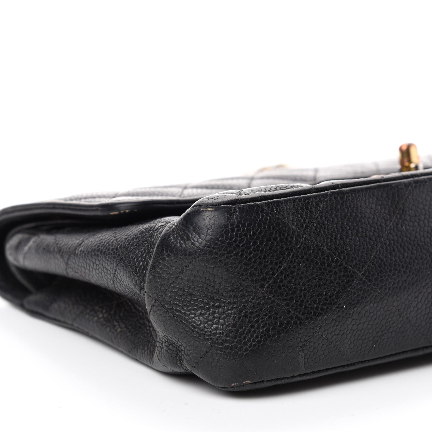 Chanel Caviar Quilted Medium Double Flap Black 6 of 13