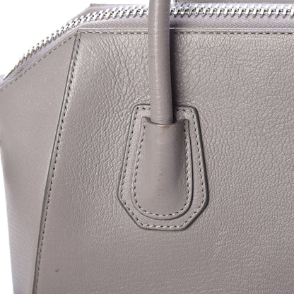 Givenchy Sugar Goatskin Small Antigona Pearl Grey 10 of 13