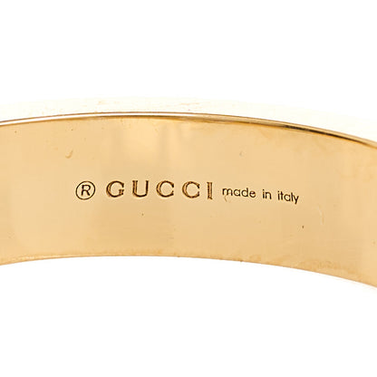 Gucci 18K Yellow Gold Icon Stars Band Ring 58 8.25 4 of 7