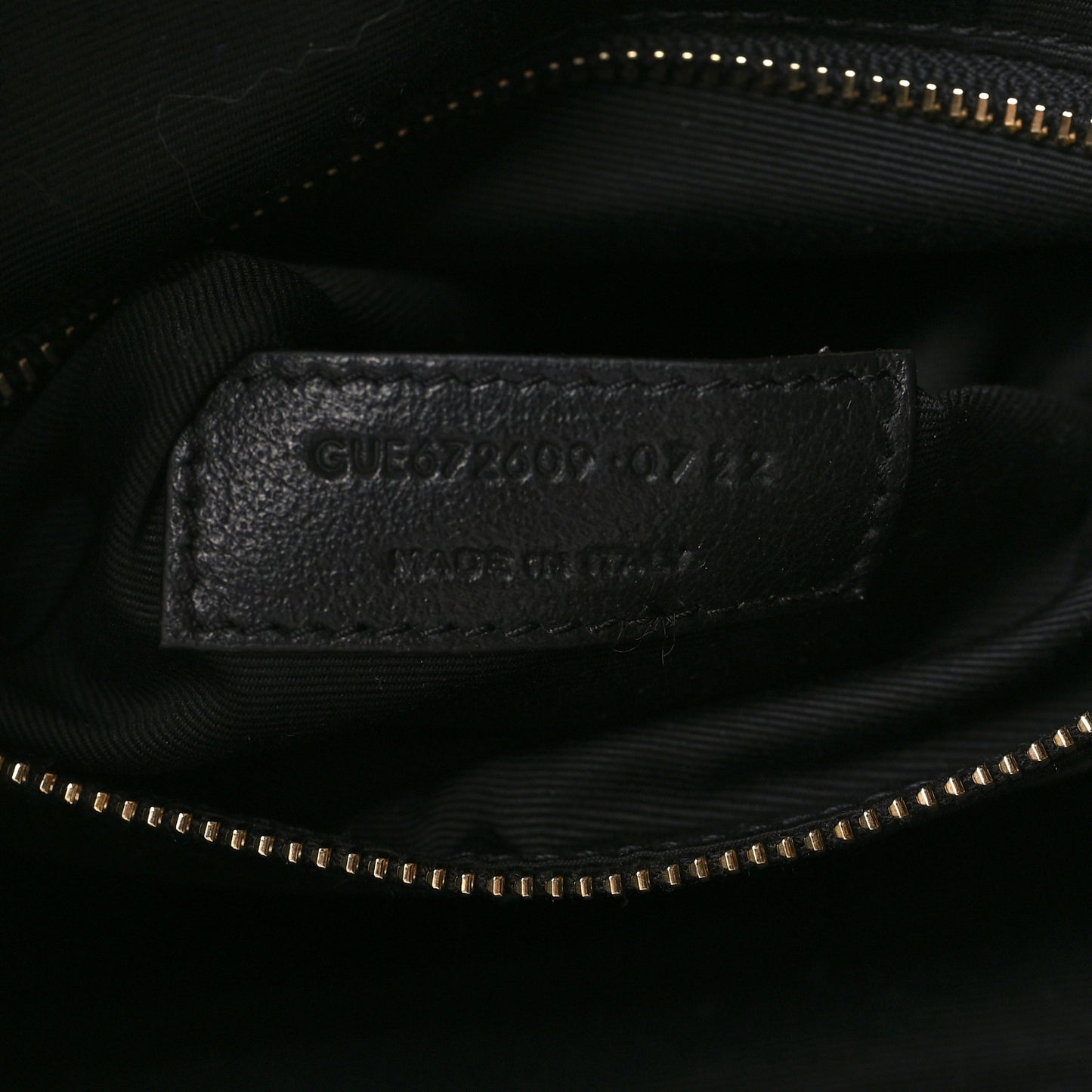 Lambskin Matelasse Monogram Joe Backpack Black
