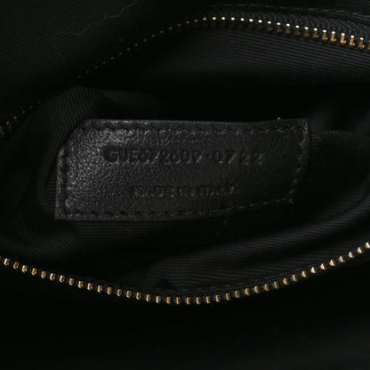 Saint Laurent Lambskin Matelasse Monogram Joe Backpack Black 6 of 8
