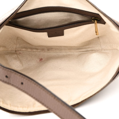Gucci GG Supreme Monogram Web Small Ophidia Half Moon Hobo Brown 5 of 11