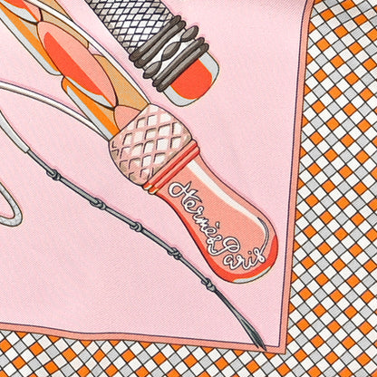 Hermes Silk Fouets et Badines Scarf 90 3 of 4