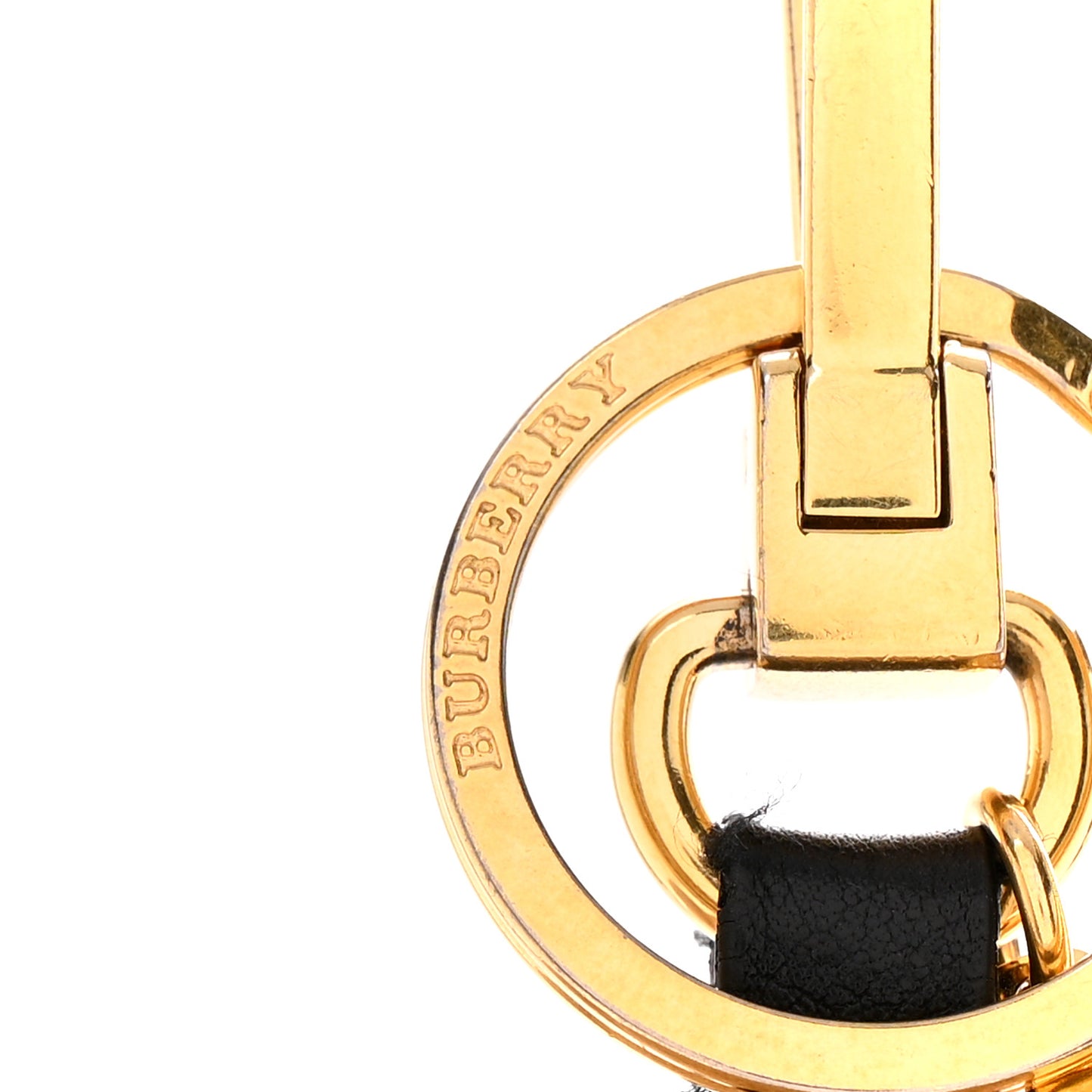 Cashmere Graffiti Print Thomas Trench Teddy Bear Keychain Charm Yellow