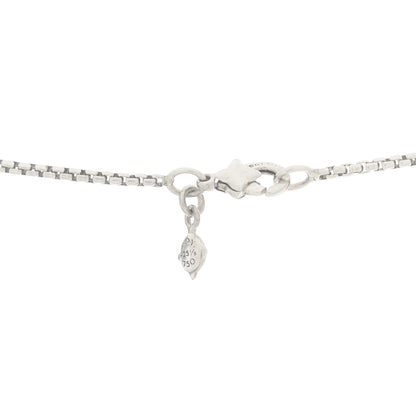 David Yurman Sterling Silver 18K Yellow Gold Diamond 10mm Solari Pendant Necklace 4 of 5
