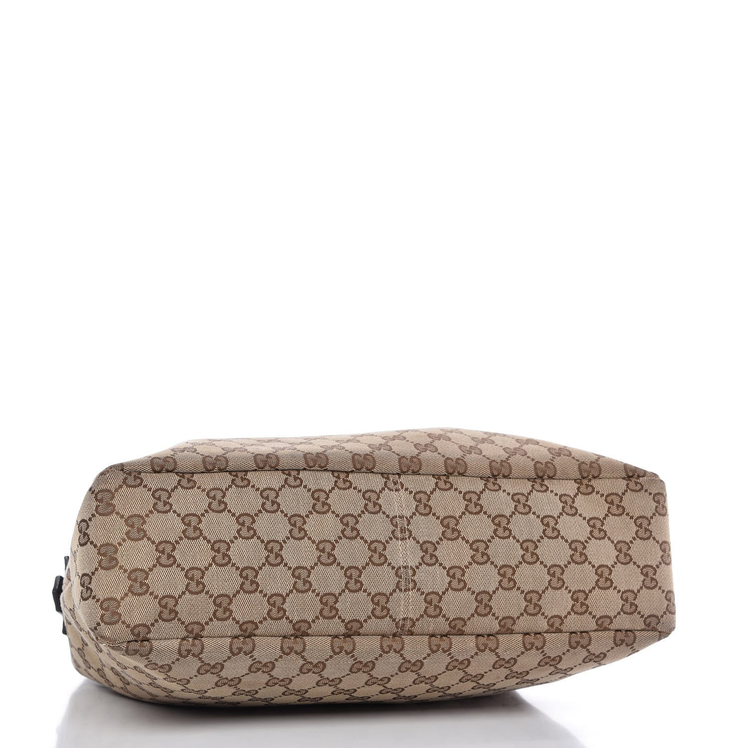 Gucci Monogram Medium Horsebit Chain Hobo Dark Brown 4 of 9