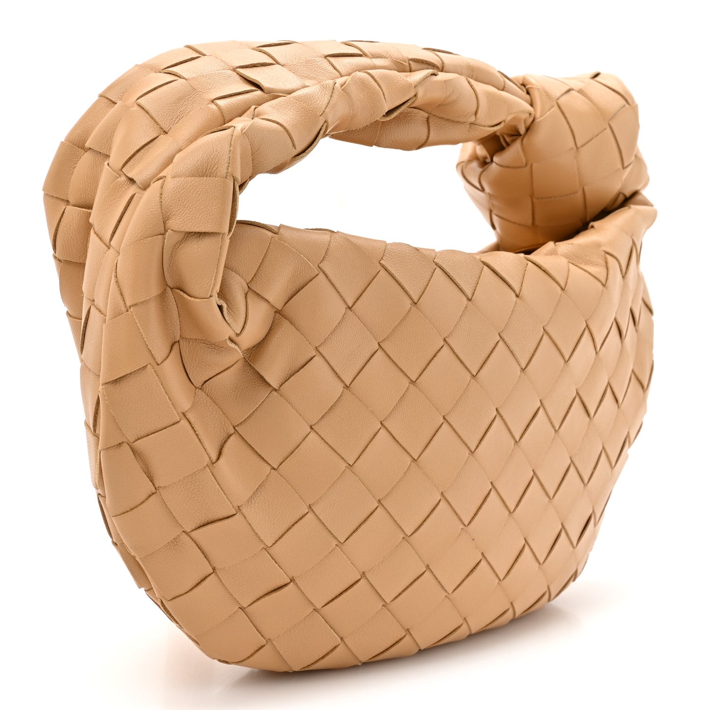 Nappa Intrecciato Mini Jodie Almond