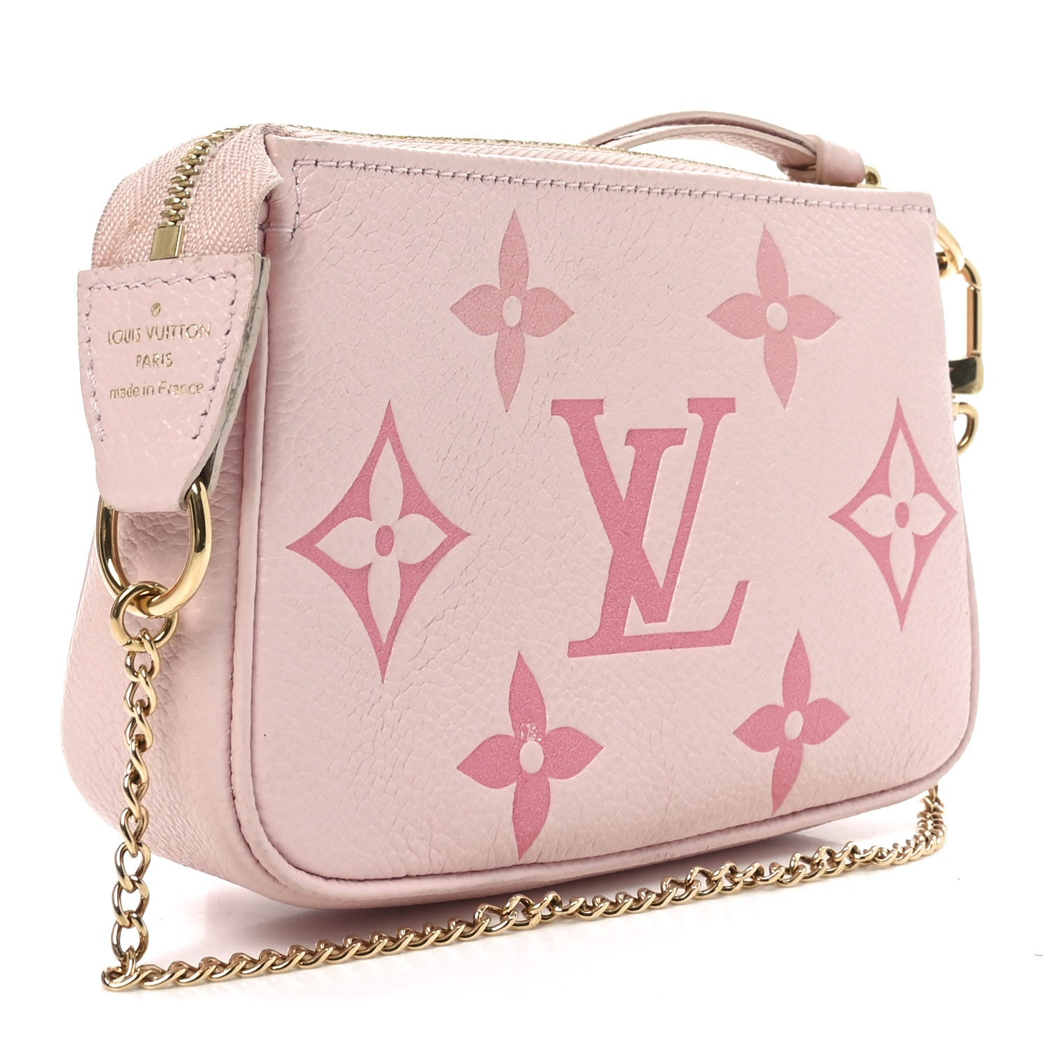 Louis Vuitton Empreinte Monogram Giant By The Pool Mini Pochette Accessories Bouton De Rose 2 of 9