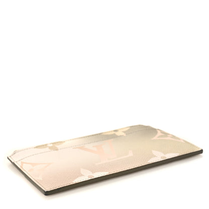Louis Vuitton Monogram Giant Spring In The City Slim Purse Sunset Kaki 4 of 9