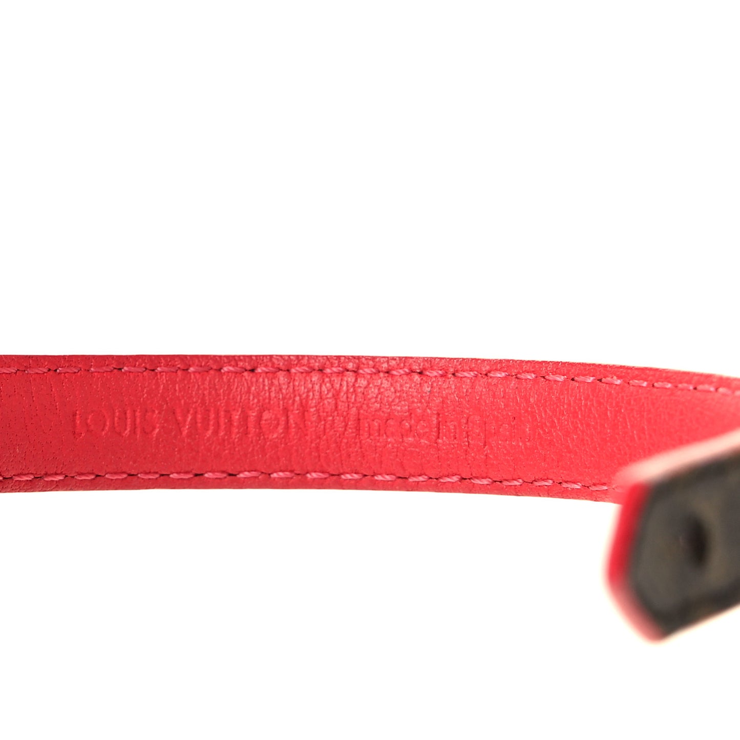 Monogram Lockit Bracelet 17 Passion Red