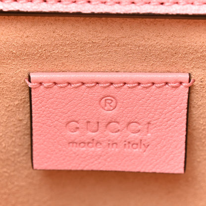 Gucci Wonka Grain Calfskin Mini Diana Tote Bag Wild Rose Fuxia Fluo 6 of 10