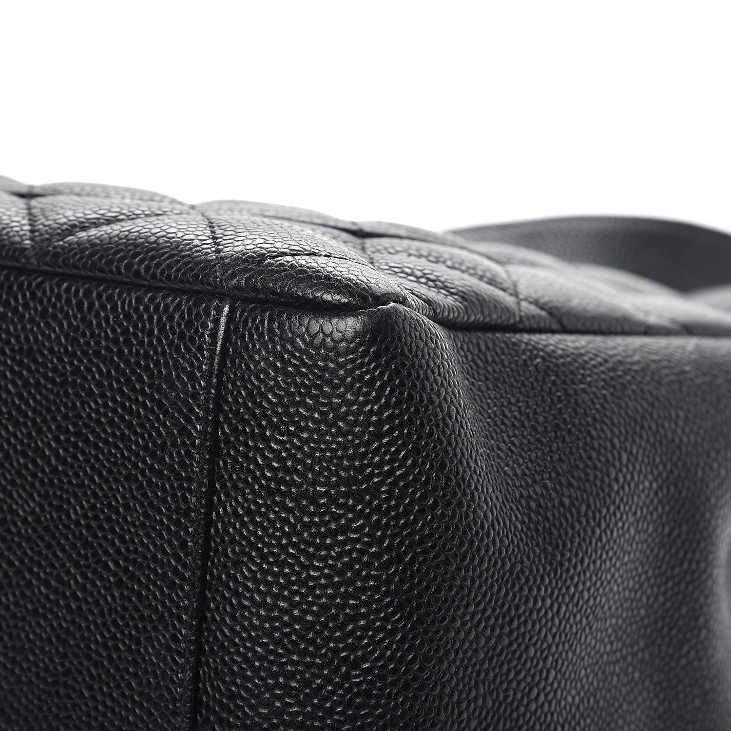 Chanel Caviar Quilted Grand Shopping Tote GST Black 12 of 13