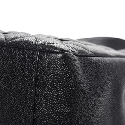 Chanel Caviar Quilted Grand Shopping Tote GST Black 12 of 13