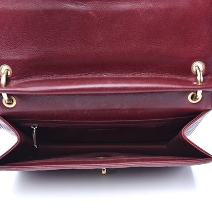 Chanel Caviar Quilted Large Retro Class Flap Burgundy 4 of 18