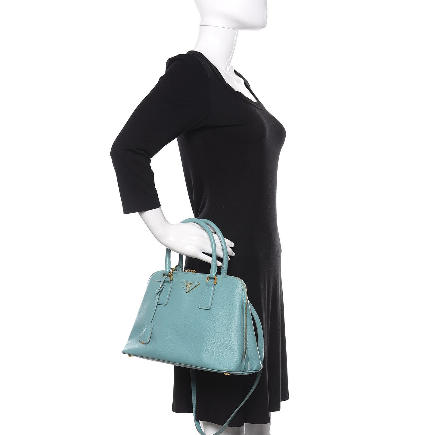 Saffiano Lux Medium Promenade Tote Anice