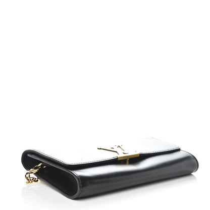 Louis Vuitton Calfskin Chain Louise GM Black 4 of 13