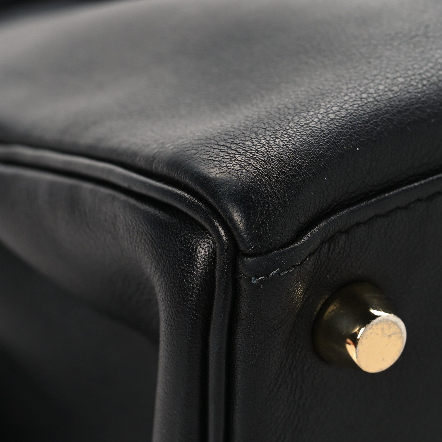 Hermes Swift Kelly Retourne 25 Black 7 of 11