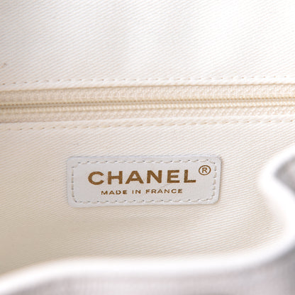 Chanel Caviar Quilted Business Affinity Backpack White 5 of 9