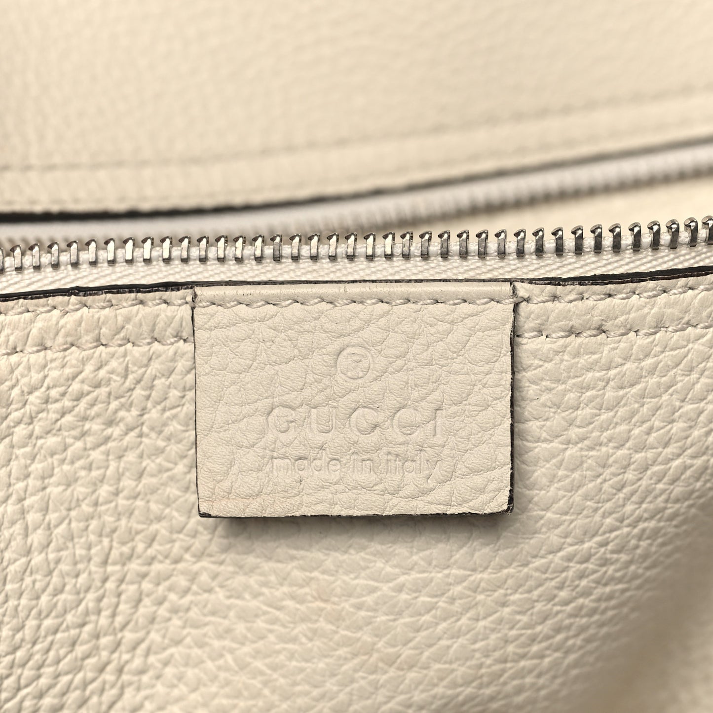 Soft Calfskin Medium Jackie Top Handle Bag Antique White
