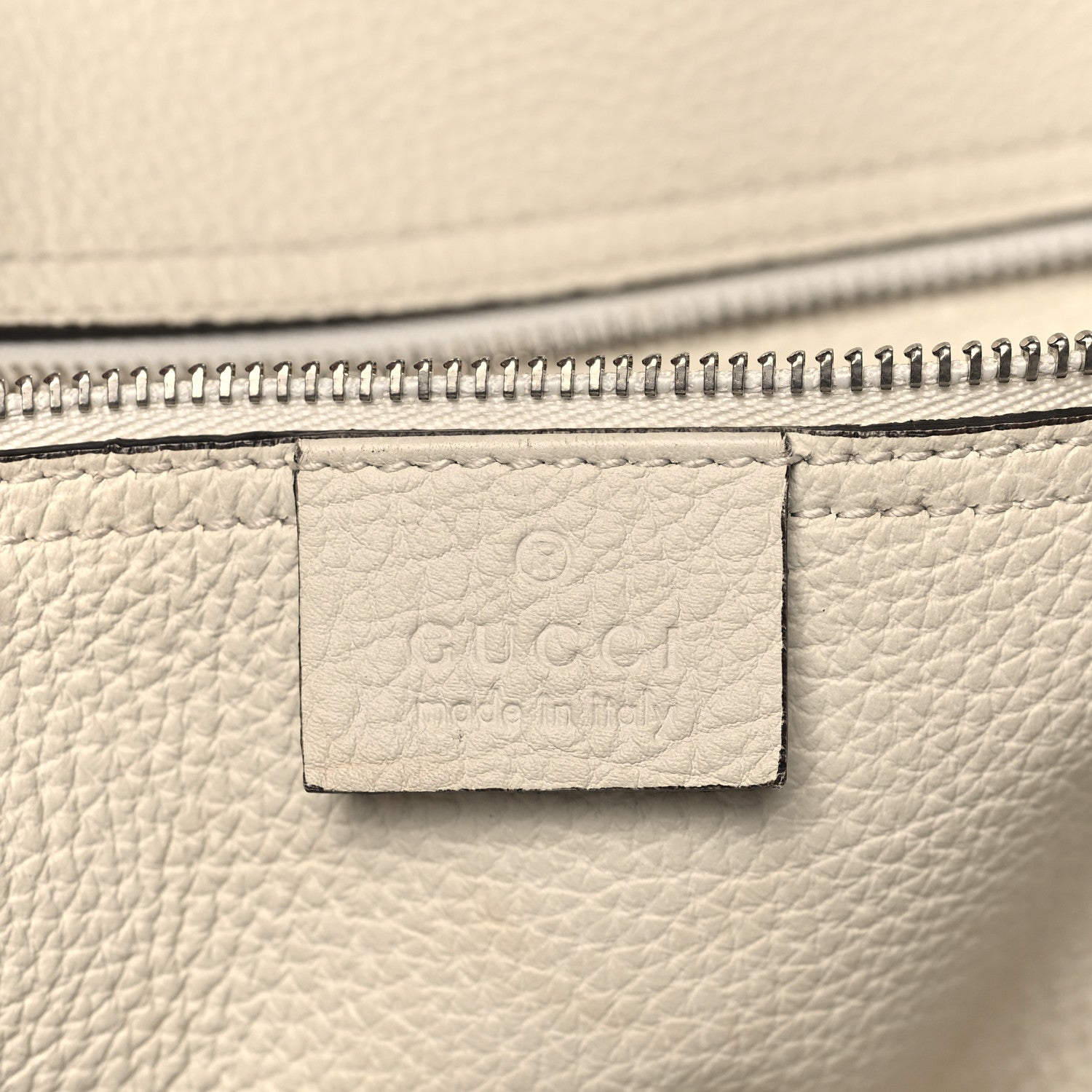 Gucci Soft Calfskin Medium Jackie Top Handle Bag Antique White 6 of 14