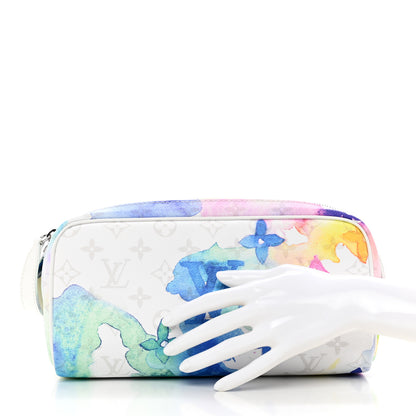 Louis Vuitton Monogram Watercolor Dopp Kit Toilet Pouch Multicolor 2 of 7
