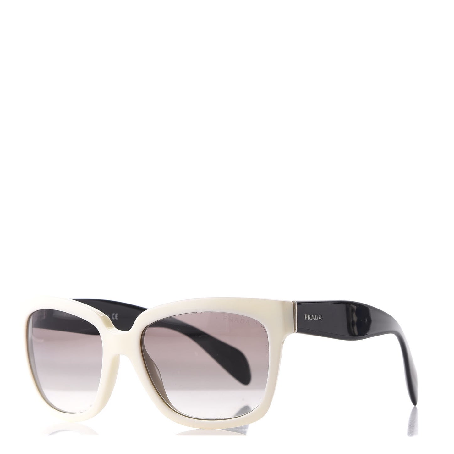 Square Sunglasses SPR 07P White Black