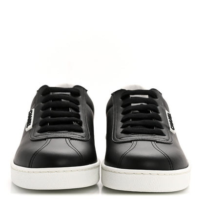 Chanel Calfskin CC Womens Sneakers 35 Black 3 of 9