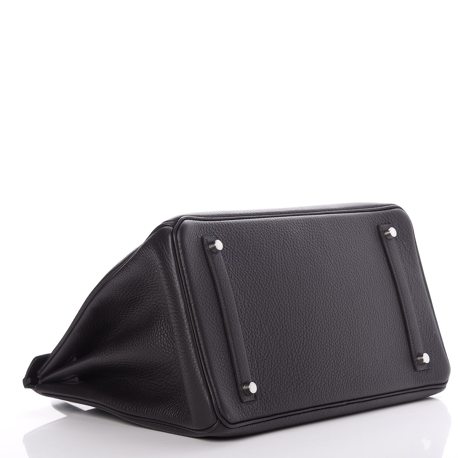 Hermes Taurillon Clemence Birkin 35 Prunoir 4 of 31