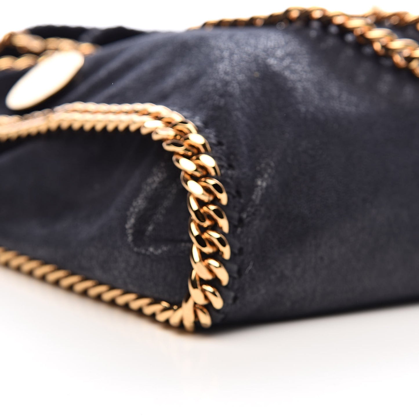 Shaggy Deer Small Falabella Tote Navy