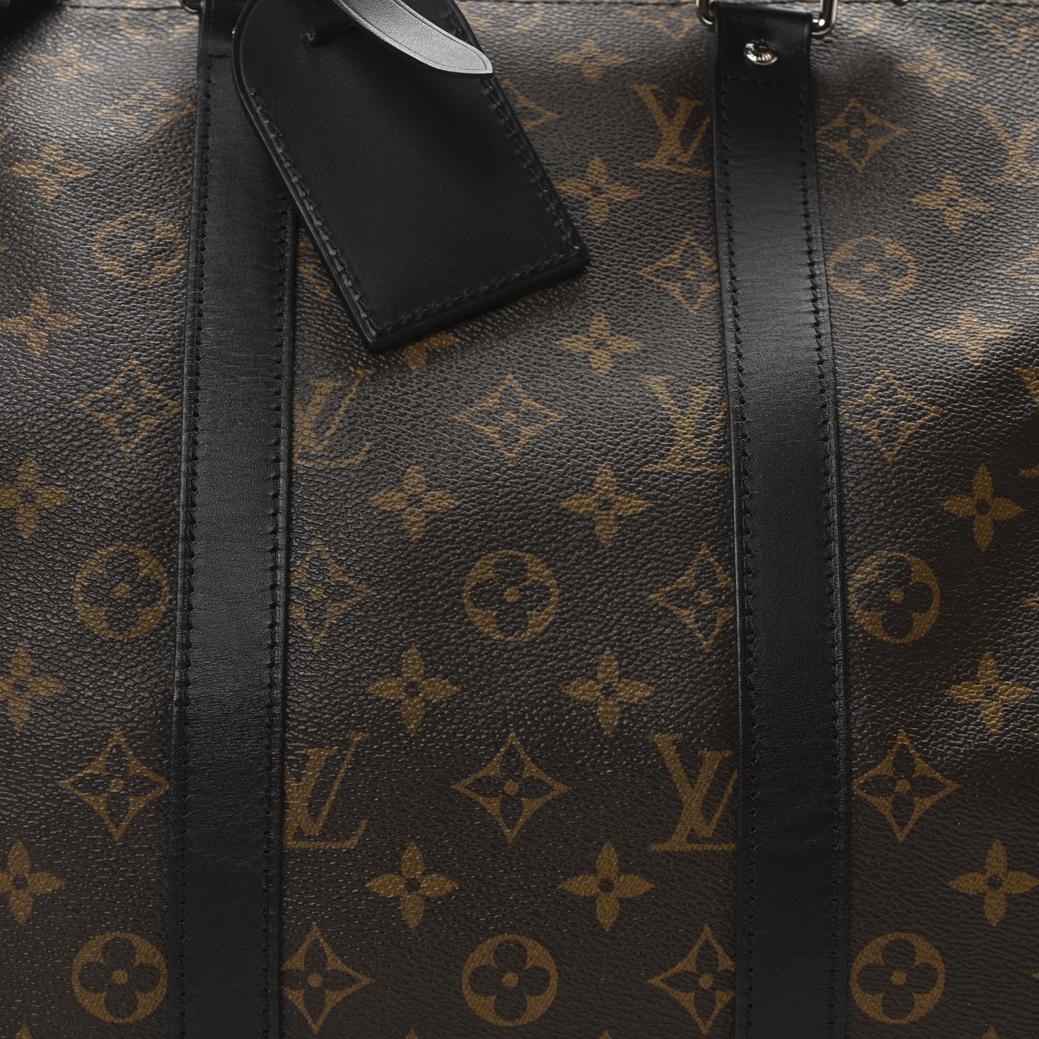 Louis Vuitton Monogram Macassar Keepall Bandouliere 45 6 of 8