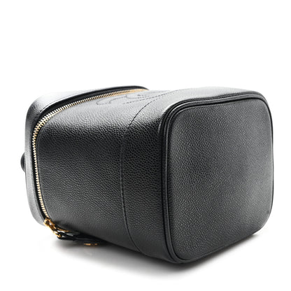 Chanel Caviar Vanity Cosmetic Case Black 4 of 8