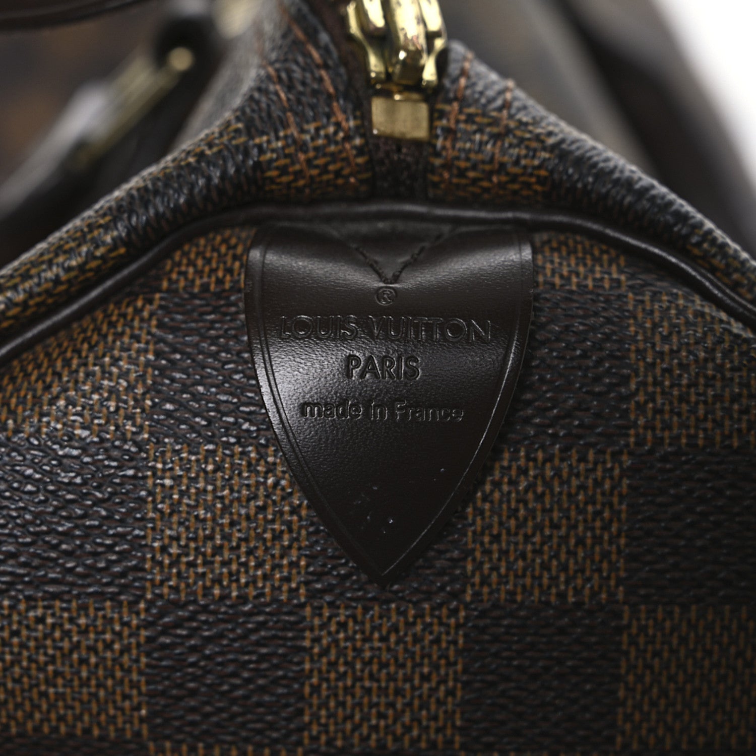 Louis Vuitton Damier Ebene Speedy 30 6 of 15